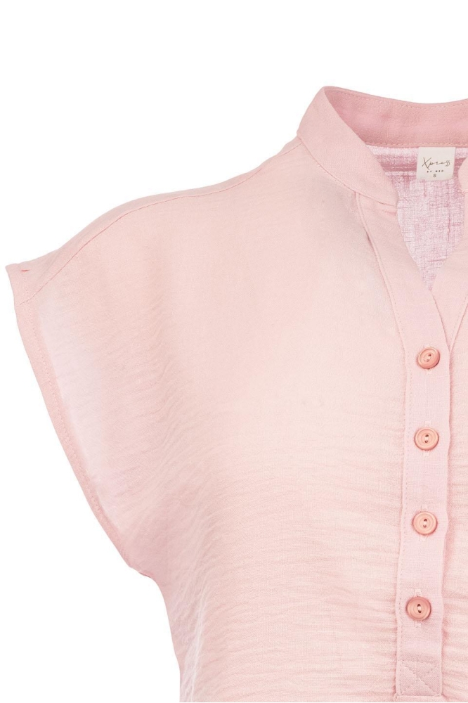LUCIE SL WASHED CRINCLE WOVEN 25S4U28702 401 pink