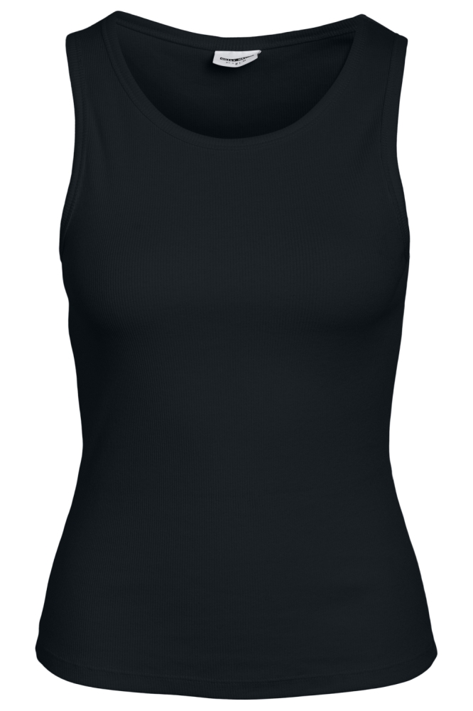 Noisy may zwarte dames top | Vooraanzicht