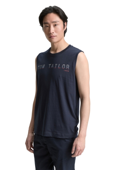 Tom Tailor T-shirt TANKTOP MET LOGOPRINT 1046790XX10 10668