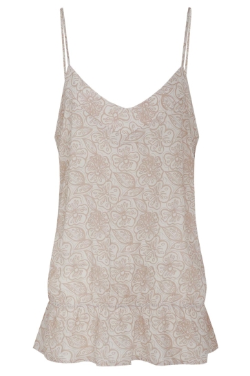 Fluresk Top CELINE SINGLET 25ZFZF02 014502 SAND/KHAKI