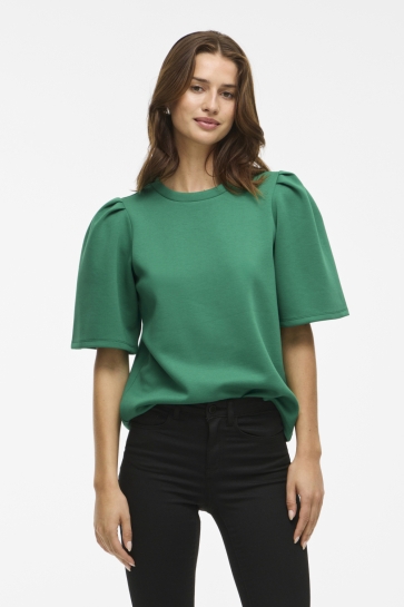 Vila T-shirt VIREFLECT O-NECK 2/4 TOP/DFS 14108620 BOSPHORUS