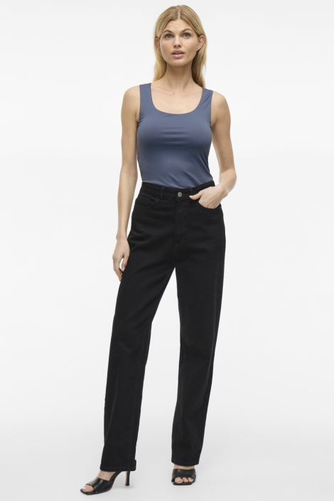 Vila blauwe dames top | Model