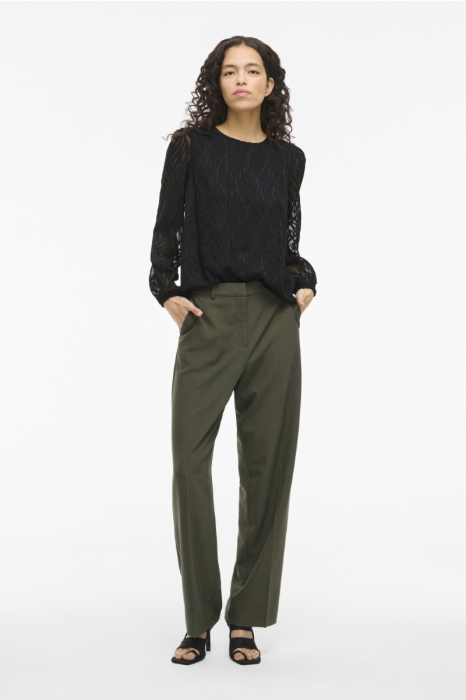 Vila zwarte dames blouse | Model