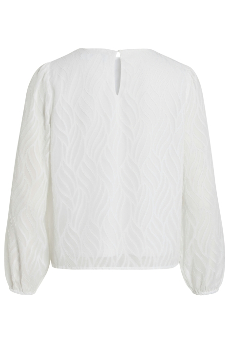 Vila witte dames blouse | Achteraanzicht