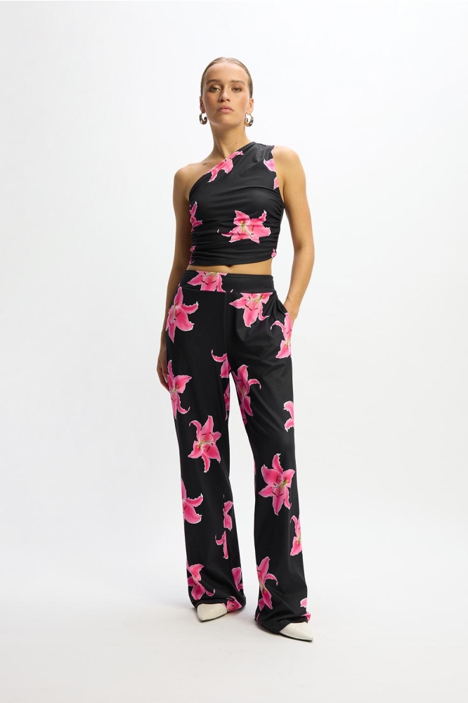 Refined Department zwarte dames top | Model