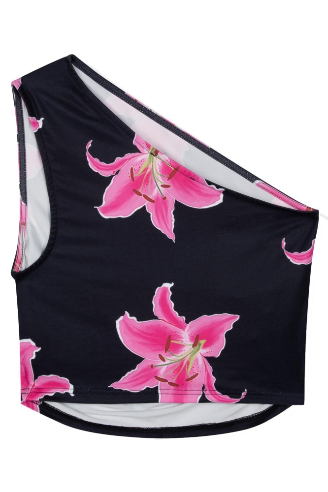 Refined Department zwarte dames top | Vooraanzicht