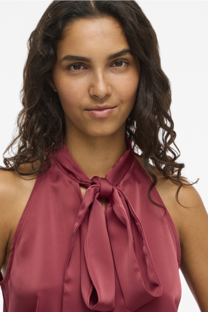 Vila roze dames top | Close up
