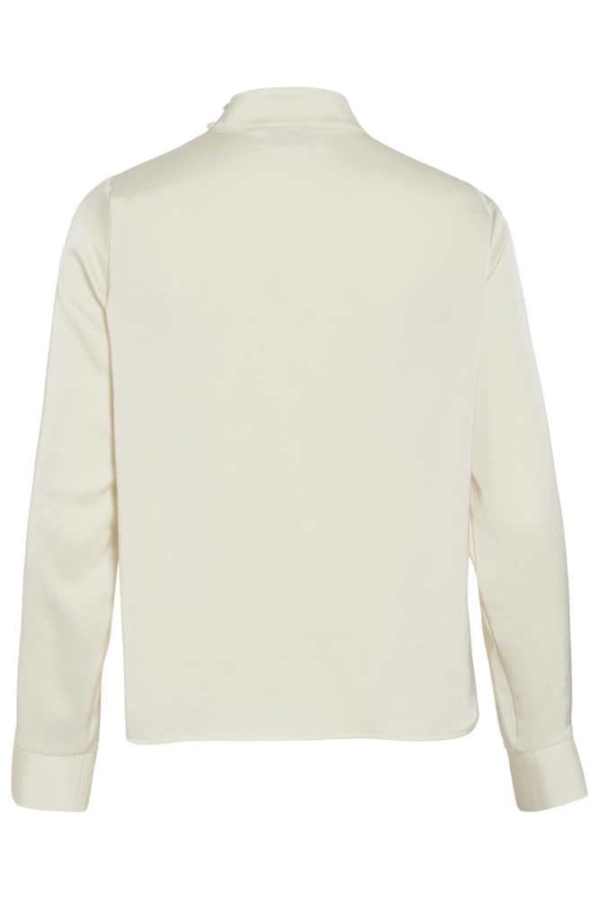 Vila beige dames blouse | Achteraanzicht