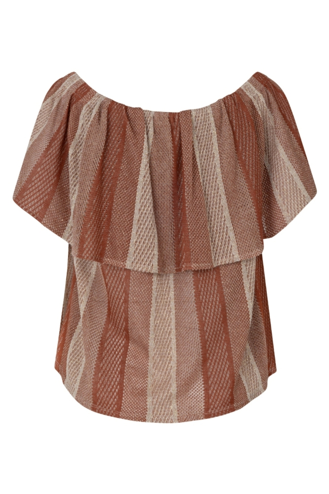 Kimara multi color dames top | Achteraanzicht