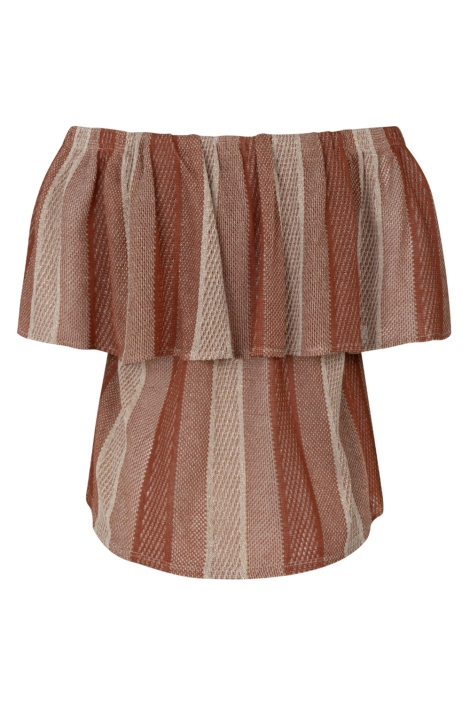 Kimara multi color dames top | Achteraanzicht