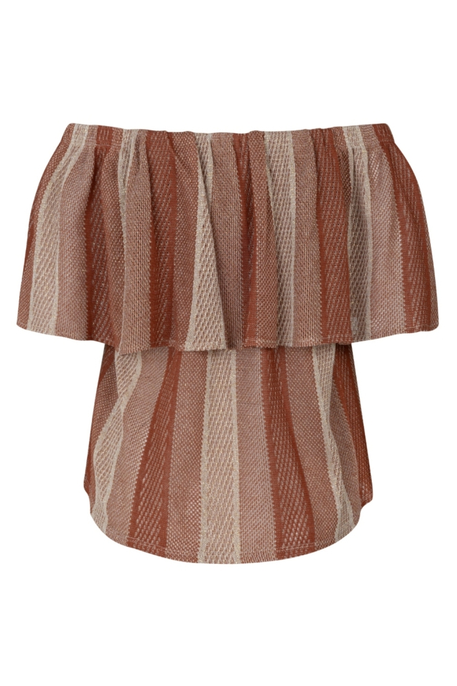 Kimara multi color dames top | Achteraanzicht