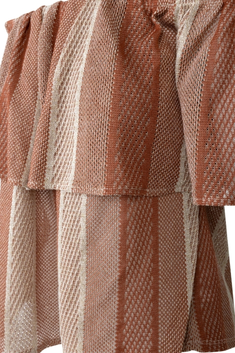 Kimara multi color dames top | Close up