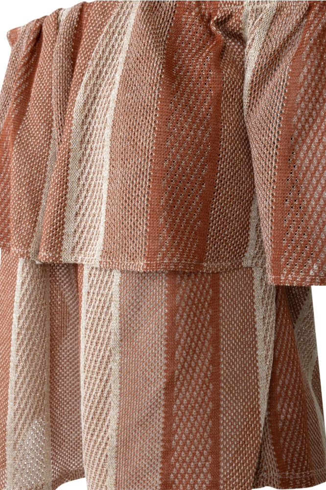Kimara multi color dames top | Close up