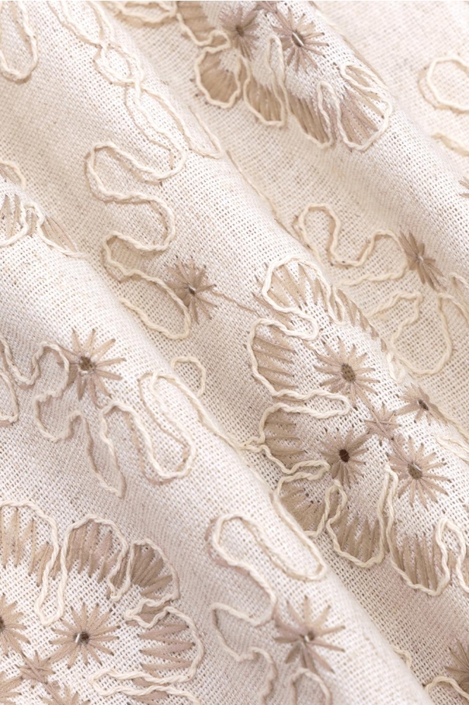 Ydence beige dames t-shirt | Kleurstaal