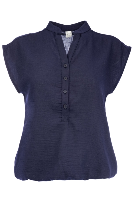 NED blauwe dames t-shirt | Vooraanzicht