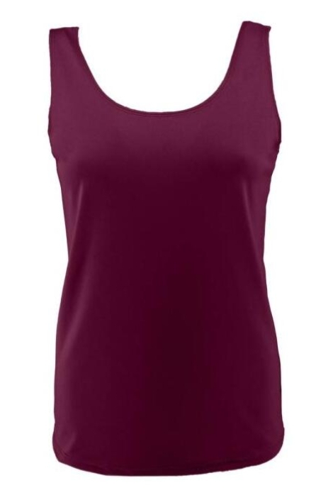 FOS Amsterdam bordeaux dames top | Vooraanzicht