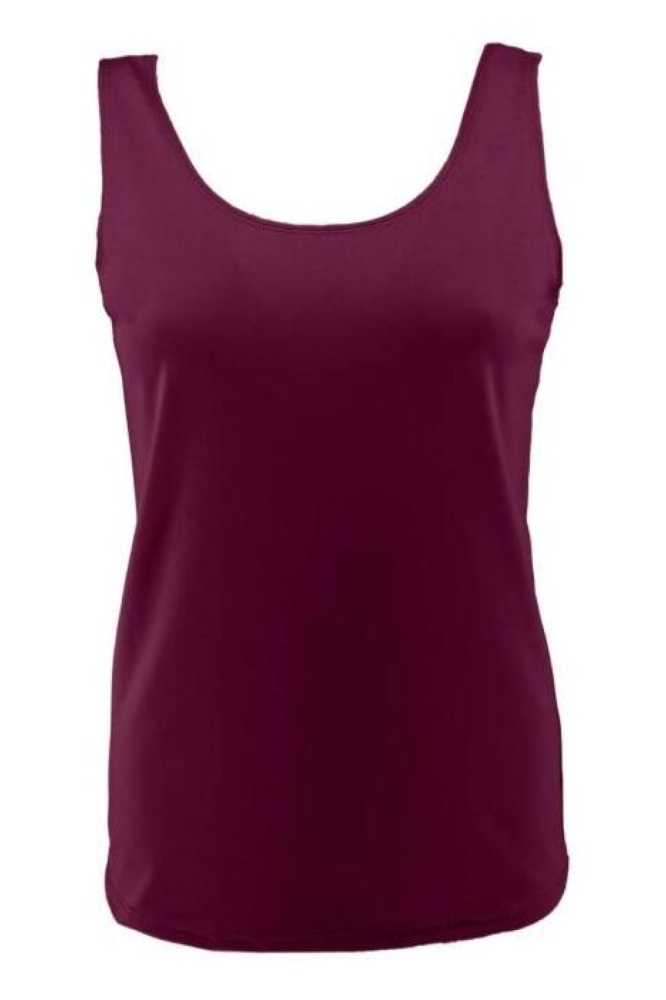FOS Amsterdam bordeaux dames top | Vooraanzicht