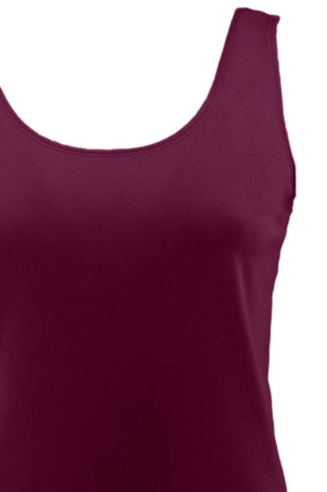 FOS Amsterdam bordeaux dames top | Close up