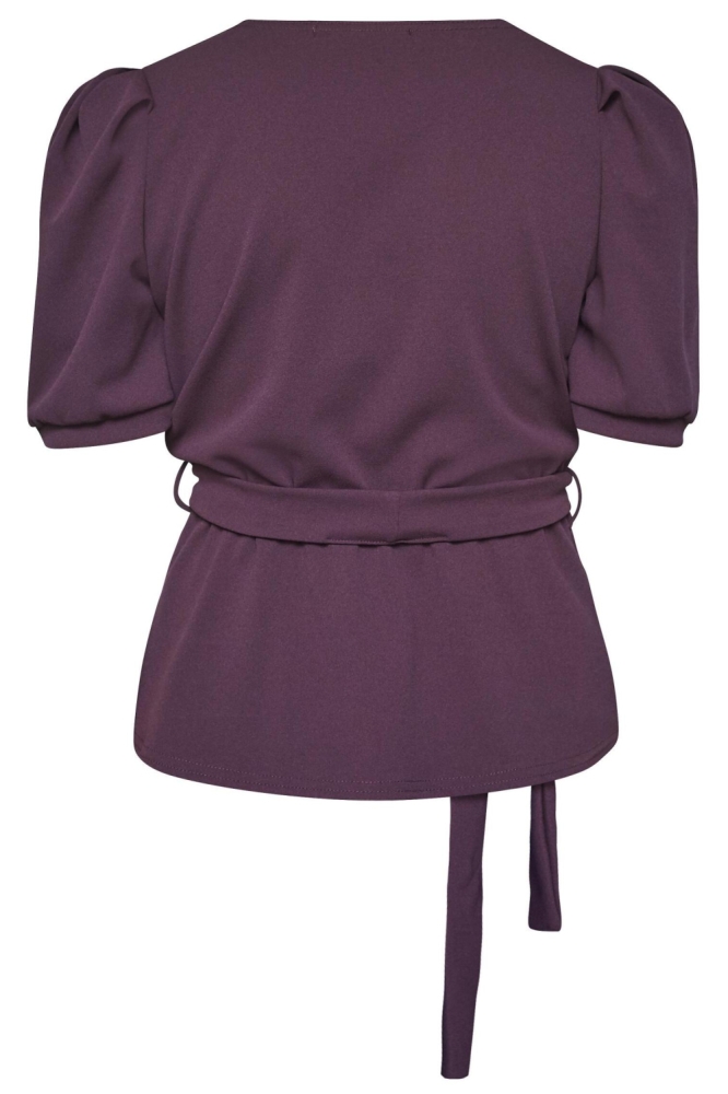 SisterS point bordeaux dames t-shirt | Achteraanzicht