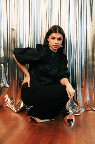 Fluresk ROWENA TOP 25WQF21 BLACK