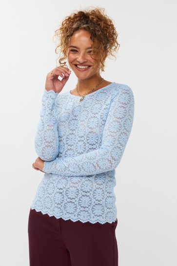 Ydence TOP LOIZA FS2523 164 LIGHT BLUE