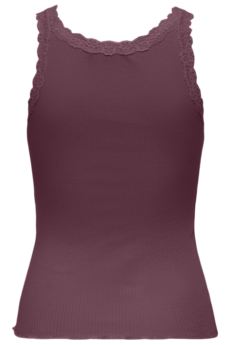 Only bordeaux dames top | Achteraanzicht