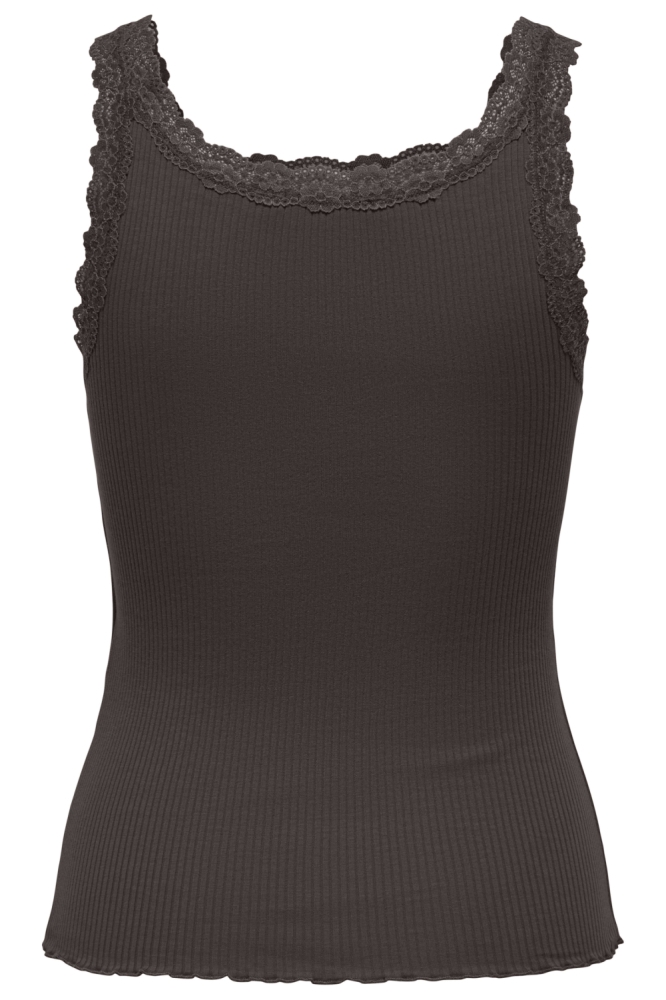 Only bruine dames top | Achteraanzicht