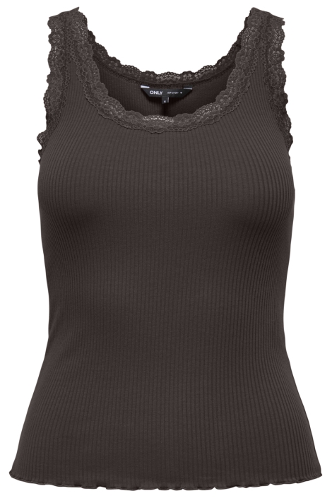 Only bruine dames top | Vooraanzicht