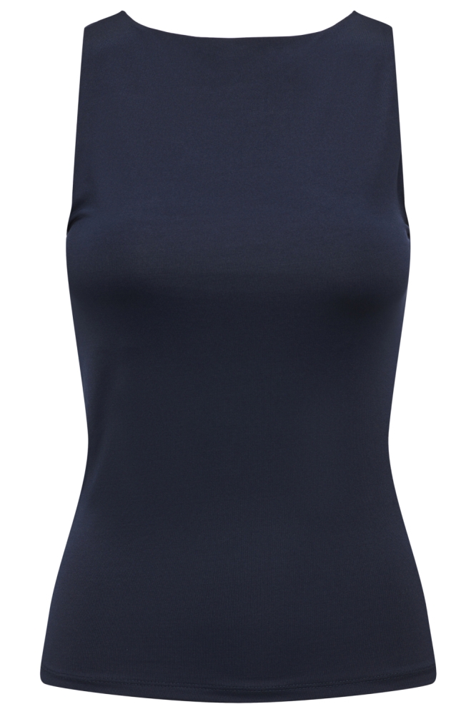 Only blauwe dames top | Vooraanzicht
