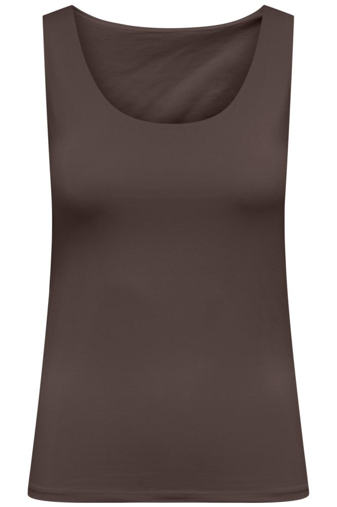 Only bruine dames top | Vooraanzicht
