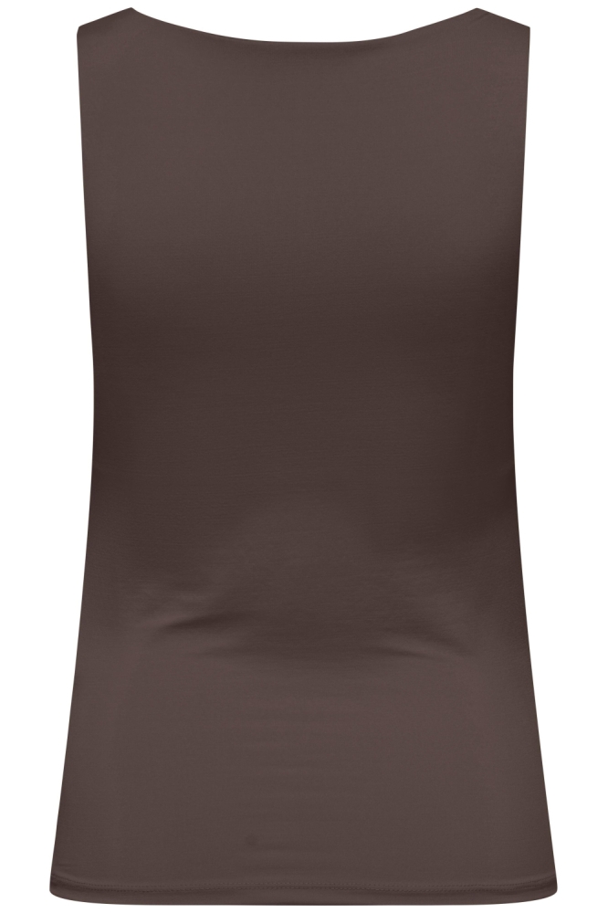 Only bruine dames top | Achteraanzicht
