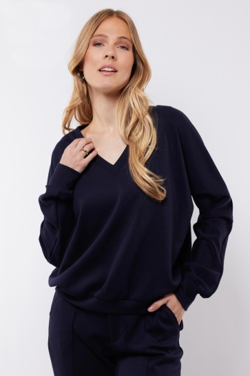 C&S The Label T-shirt THALIA TOP 25NZC06 625 MIDNIGHT BLUE