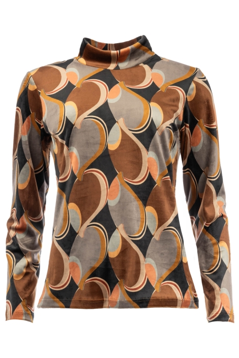 NED multi color dames trui | Vooraanzicht