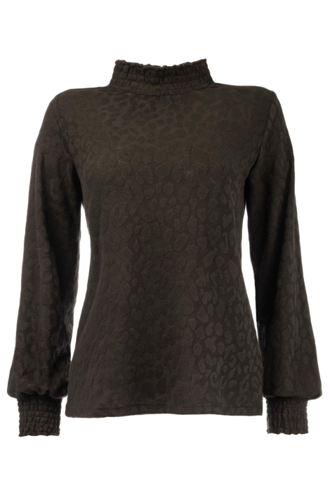 NED zwarte dames trui | Vooraanzicht