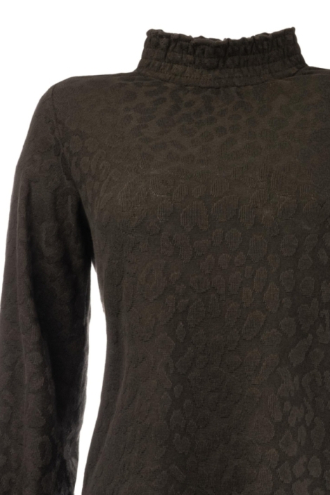 NED zwarte dames trui | Close up