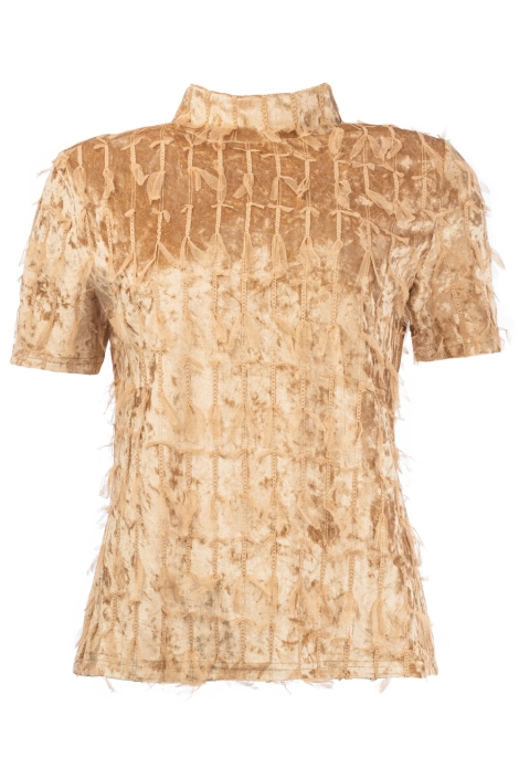 NED gouden dames t-shirt | Vooraanzicht