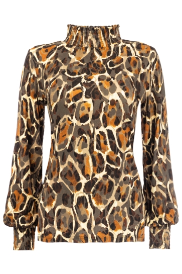 NED T-shirt SMOCK LS TR AMPHORA ANIMAL 25W2 AC050 01 684 amphora