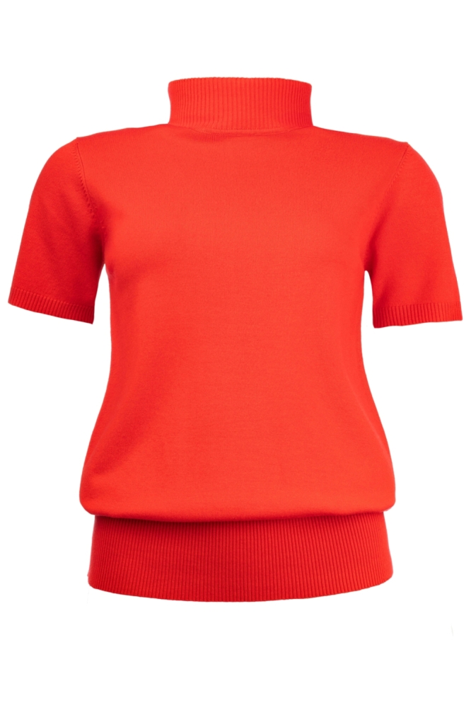 NED rode dames t-shirt | Vooraanzicht