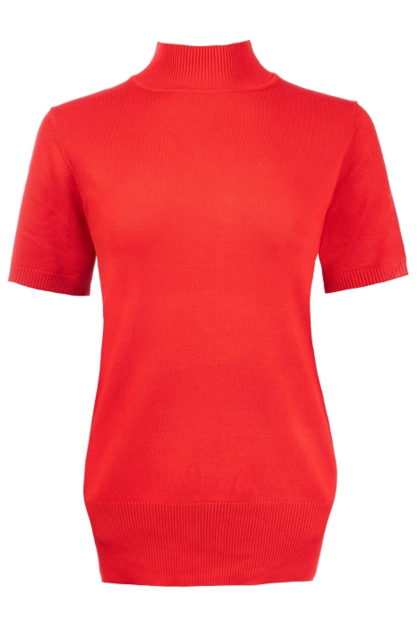 NED rode dames blouse | Vooraanzicht
