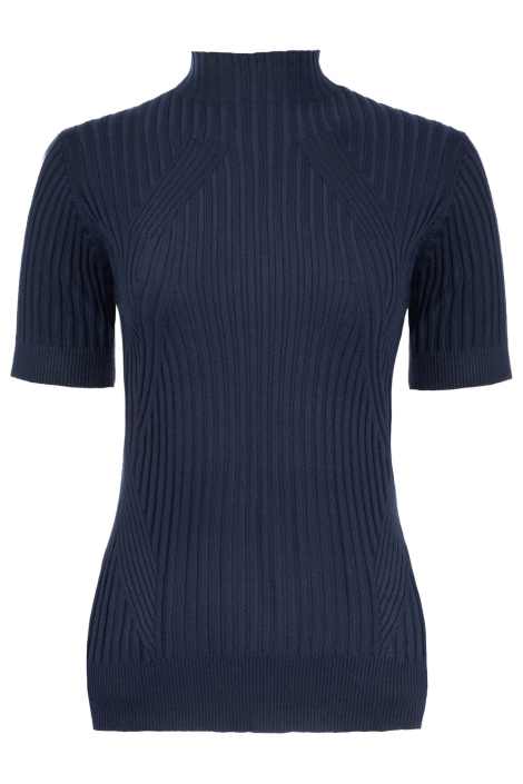 NED blauwe dames t-shirt | Vooraanzicht