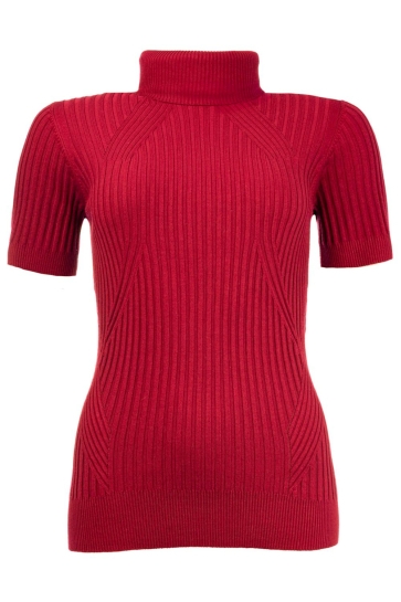 NED T-shirt EYE 1 2 SS RMB BREI 25W1 U106 41 546 haute red