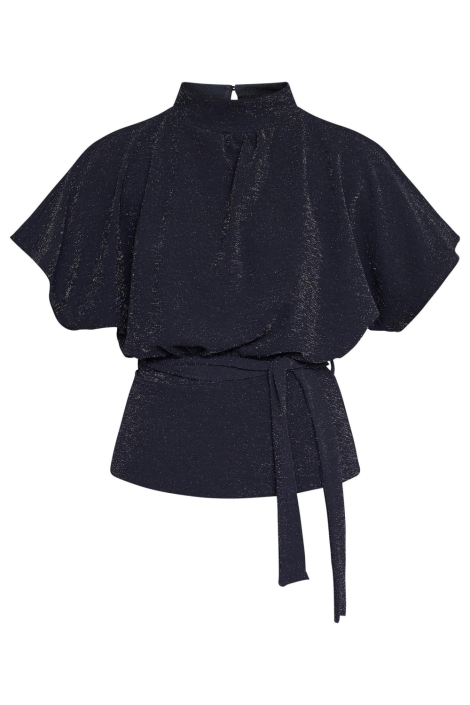 SisterS point zwarte dames blouse | Vooraanzicht