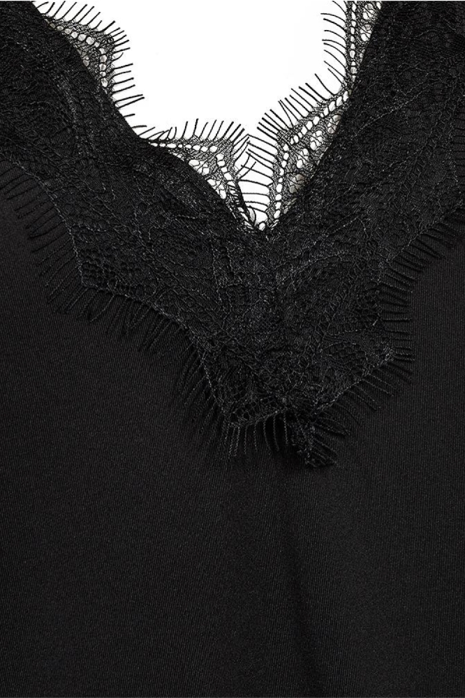 Freequent zwarte dames top |