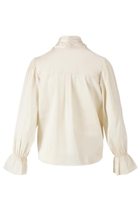 Zusss beige dames blouse | Achteraanzicht