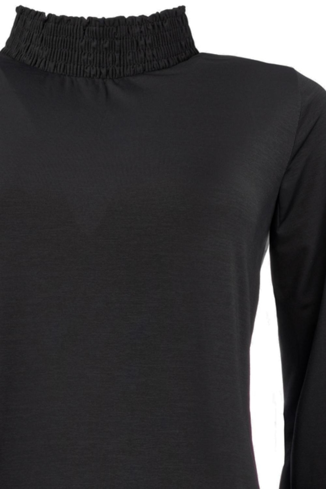 NED zwarte dames t-shirt | Close up