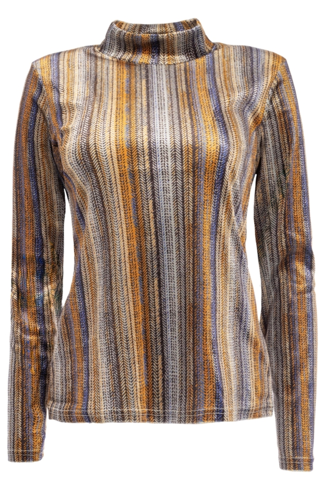 NED multi color dames t-shirt | Vooraanzicht