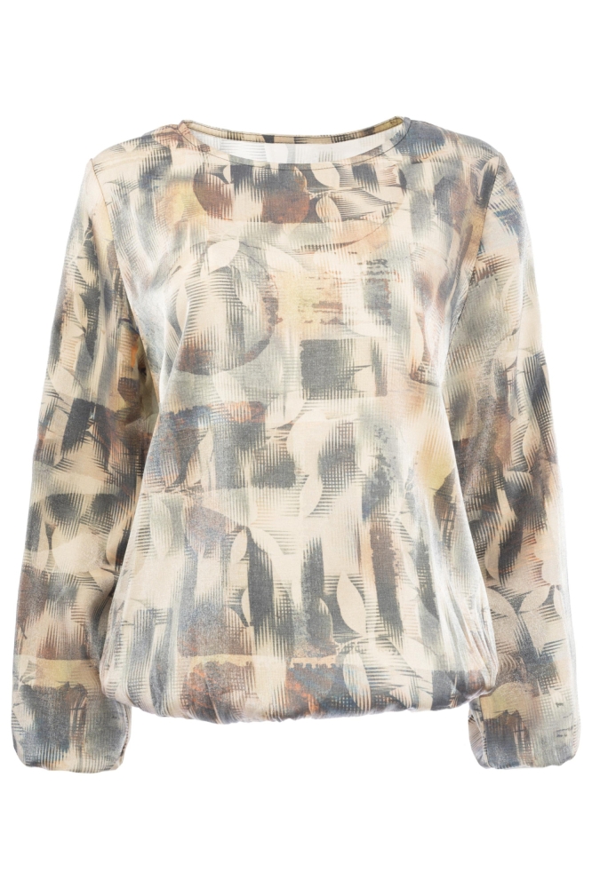 NED ecru dames blouse | Vooraanzicht