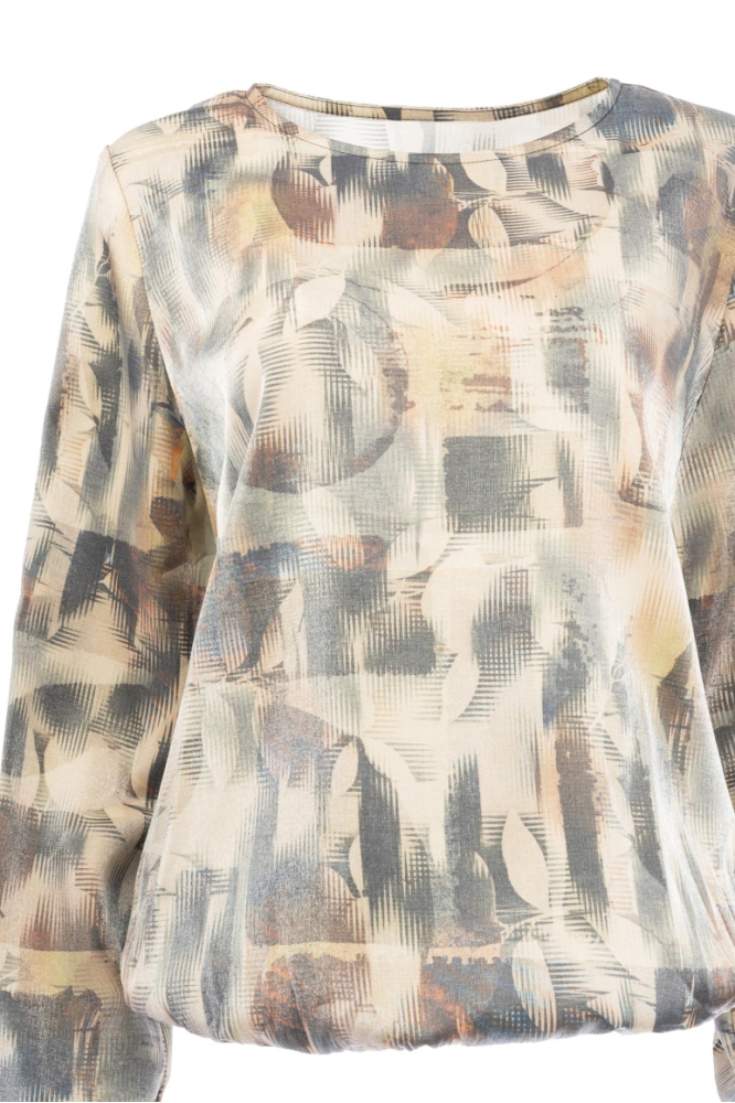 NED ecru dames blouse | Close up