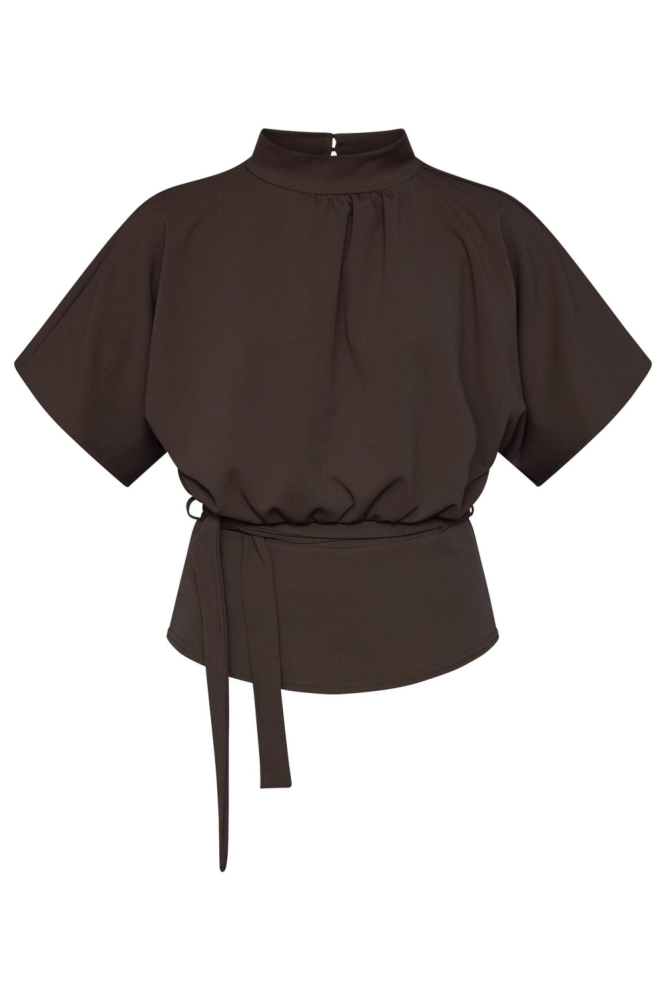 SisterS point bruine dames t-shirt | Vooraanzicht