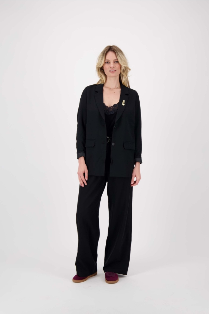 Zusss zwarte dames top | Model